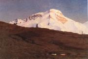 Albert Gos The Breithorn,Seen from Zermatt oil painting on canvas